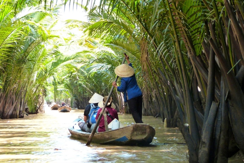 Day 8:  Ho Chi Minh City - Ben Tre (Mekong) - HCM City (110 Km – 2h30) (Breakfast, Lunch)